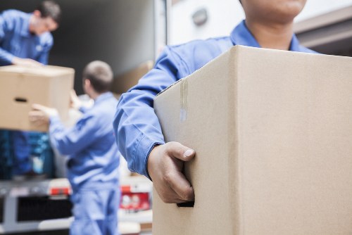 Man and Van service assisting with a move in Uxbridge