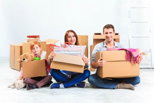Business items being stored safely