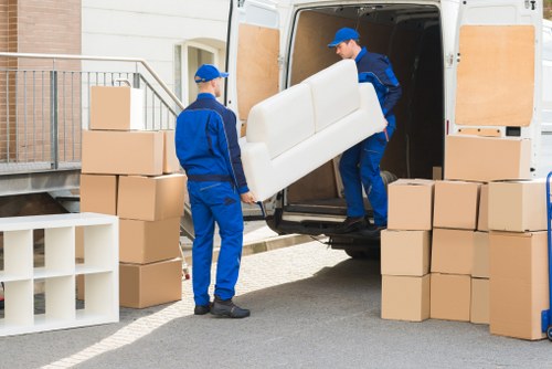 Experienced team planning office relocation services in Uxbridge